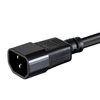 Monoprice Heavy Duty Power Cable - IEC 60320 C14 to IEC 60320 C15_ 14AWG_ 15A_ S 35112